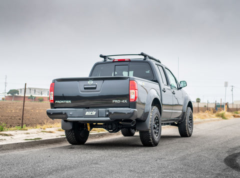 Borla 05-19 Nissan Frontier 4.0L V6 AT/MT Regular Cab S-type Exhaust (2wd/4wd) - Black Chrome Tip - 140802BC