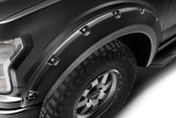 Bushwacker 18-20 Ford F-150 (Excl Models w/Tech Pkg) Pocket Style Flares 4pc - Agate Black Met - 20945-32