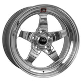 Weld S71 17x10 / 5x4.5 BP / 7.3in. BS Polished Wheel (Medium Pad) - Non-Beadlock - 71MP7100A73A