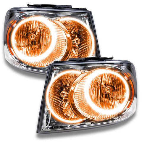 Oracle 07-09 Dodge Durango SMD HL - Chrome - ColorSHIFT w/ Simple Controller - 7201-504