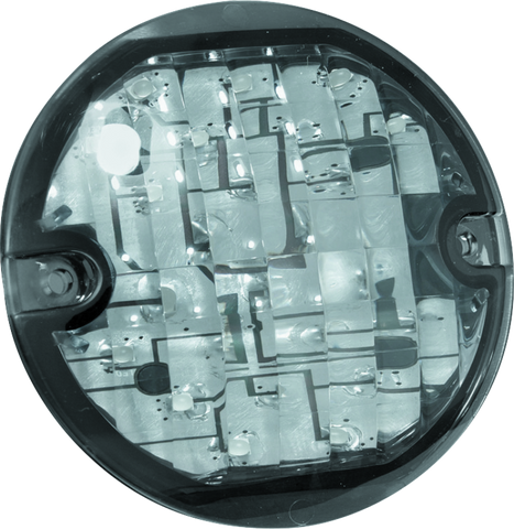 Kuryakyn LED Front Turn Signal Conversion Flat Style Insert Amber Lens - 5441