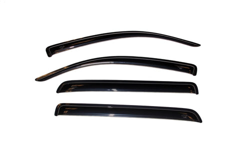 AVS 07-18 Toyota Tundra Crewmax Ventvisor Outside Mount Window Deflectors 4pc - Smoke - 94309