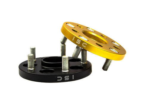 ISC Suspension 5x100 to 5x114 25mm Wheel Adapters Black - Set of 4 - WA25B