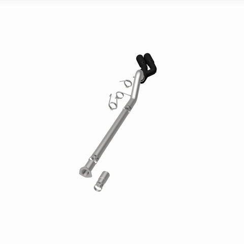 MagnaFlow 08-18 Ford F-250/F-350/F-450 4.6L/6.7 DPF-Back Black 4in Dual Single Rear Exit - 17068
