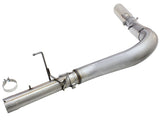 aFe MACHForce XP Exhaust Large Bore 5in DPF-Back Alu. 13-15 Dodge Trucks L6-6.7L (td) *Polish Tip - 49-02051-1P