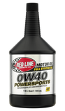 Red Line 0W40 Motor Oil Quart (For Four-Stroke Dirt Bikes/ATVs/Powersports Applications) - 42204