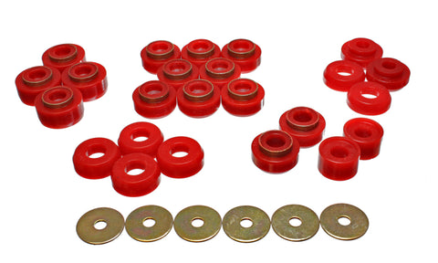 Energy Suspension GM Body Mount - Red - 3.4145R
