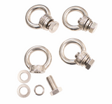 Fishbone Offroad Jeep Storage/Bed Rack Tie Down Kit Stainless Steel - FB21260