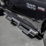 Westin/HDX 09-18 Dodge/Ram 1500 Quad Cab Drop Nerf Step Bars - Textured Black - 56-13555