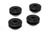 Energy Suspension 72-78 Ford Crown Vic/72-79 Thunderbird Black Front Strut Rod Bushing Set - 4.7117G