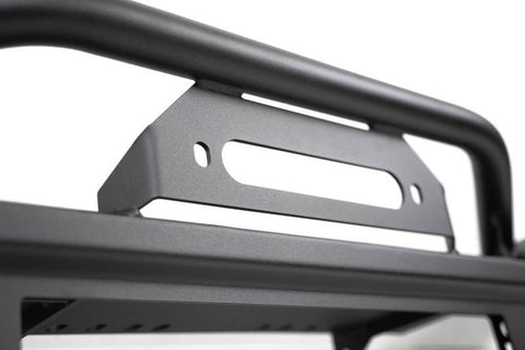 DV8 Offroad 18-23 Jeep Wrangler JL / 20-23 Jeep Gladiator JT FS-7 Mid-Width Winch Front Bumper - FBJL-07