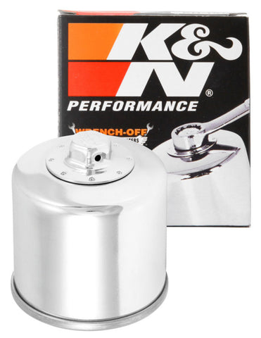 K&N Honda / Kawasaki / Arctic Cat / Suzuki / Triumph / Yamaha 2.688in OD x 2.969in H Oil Filter - KN-204C