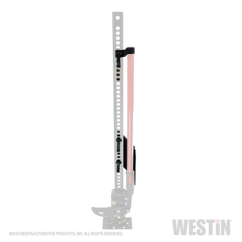 Westin 07-18 Jeep Wrangler JK WJ2 Off-Road Jack Mount - Textured Black - 59-89015