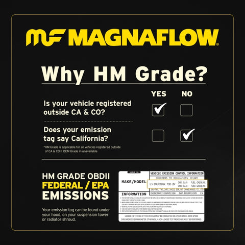 Magnaflow 16-18 Hyundai Tucson L4 2.0L OEM Grade / EPA Compliant Direct-Fit Catalytic Converter - 21-145