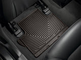 WeatherTech 2007-2014 Volvo S80 Rear Rubber Mats - Cocoa - W170CO
