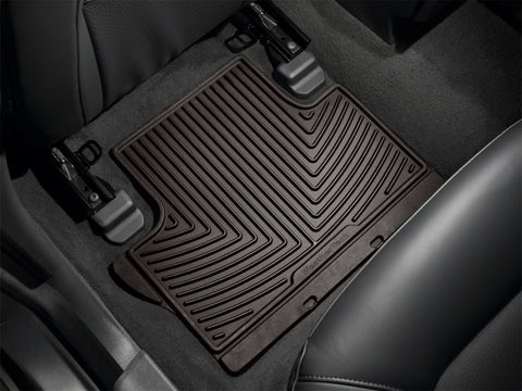 WeatherTech 2007-2014 Volvo S80 Rear Rubber Mats - Cocoa - W170CO