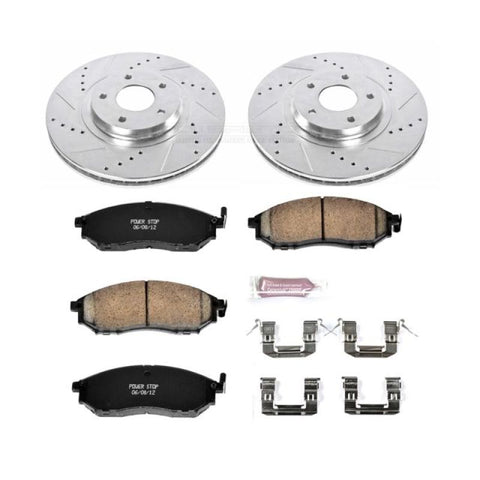 Power Stop 11-14 Nissan Murano Front Z23 Evolution Sport Brake Kit - K5263