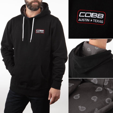 Cobb Black Pullover Hoodie - Size X-Small - CO-LINERHOODIE-BLK-XSM