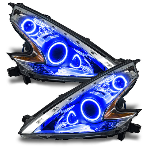 Oracle Nissan 370 Z 09-20 Dual Halo Kit - ColorSHIFT w/ BC1 Controller - 2380-335