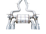 AWE Tuning BMW F8X M3/M4 SwitchPath Cat-Back Exhaust - Chrome Silver Tips - 3025-42070