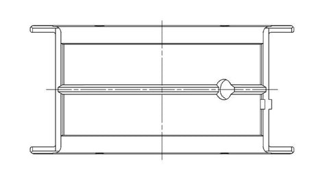ACL Chevrolet V8 400 Race Series Standard Size Main Bearing Set - 5M1038H-STD