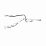 Magnaflow 2014 Ford Mustang V6 3.7L Comp Series Dual Split Rear Polished Stainless C/B Perf Exhaust - 15245