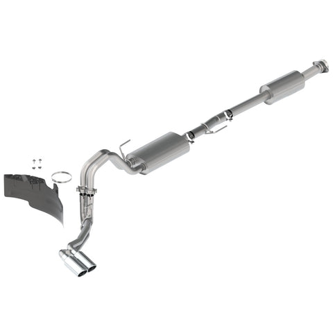 Ford Racing 21-22 F-150 2.7L/3.5L/5.0L Side Exit Touring Exhaust - Chrome Tips - M-5200-FTCS