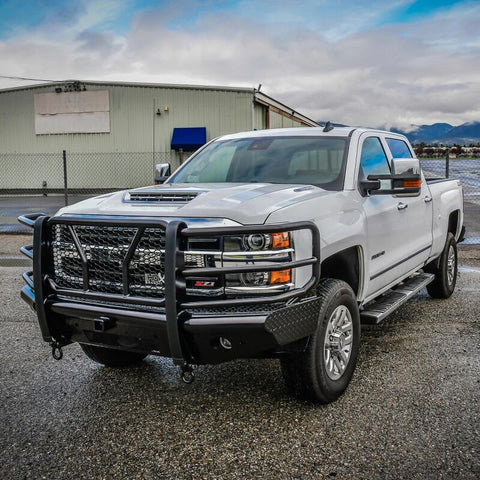 Westin/HDX Bandit 15-19 Chevrolet Silverado 2500/3500 Front Bumper - Black - 58-31155