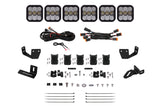 Diode Dynamics Prinsu/Sherpa Roof Racks SS5 6-Pod CrossLink Mounting Kit - Sport White Combo - DD7816