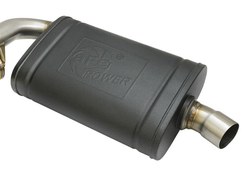 aFe MACHForce XP 13-15 Porsche Cayman S/Boxster S (981) H6-3.4L 2-2.5in. SS Cat-Back Exhaust System - 49-36415