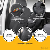 Covercraft 24-26 Toyota Tacoma Carhartt Super Dux PrecisionFit Custom 2nd Row Seat Covers - Gravel - GTT4385COGY