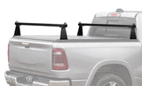 Access ADARAC Almnm Uprights 12in Vert Kit (2 Uprights w/ 1 66in Cross Bar) Matte Black Truck Rack - 4005598
