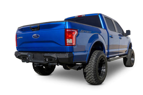 Addictive Desert Designs 15-18 Ford F-150 Stealth Fighter Rear Bumper w/ Backup Sensor Cutout - R181231280103