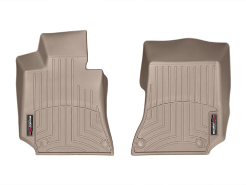 WeatherTech 2014+ Mercedes-Benz E-Class Front FloorLiner - Tan - 456811