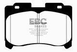 EBC 93-98 Toyota Supra 3.0 Twin Turbo Greenstuff Front Brake Pads - DP21004