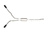 aFe Vulcan 3in 304 SS Cat-Back Exhaust 2021 Ford F-150 V6 2.7L/3.5L (tt)/V8 5.0L w/ Black Tips - 49-33126-B