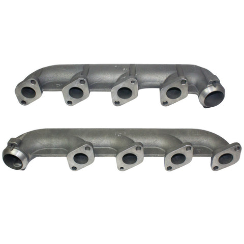 BD Diesel Exhaust Manifold Set - Ford 2003-2007 6.0L PowerStroke - 1041480