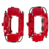 Power Stop 09-15 Cadillac CTS Rear Red Caliper - Pair w/o Bracket - S5114