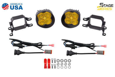 Diode Dynamics SS3 Max Type B Kit ABL - Yellow SAE Fog - DD7002
