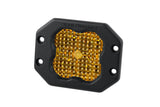 Diode Dynamics SS3 LED Pod Pro - Yellow Flood Flush (Single) - DD6213S
