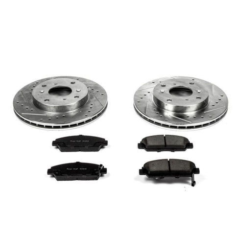 Power Stop 92-96 Honda Prelude Front Z23 Evolution Sport Brake Kit - K1033