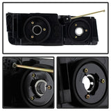 xTune Chevy Avalanche w/ Body Cladding Only 02-06 OEM Headlights - OEM (Black) HD-JH-CAVA02-AM-BK - 9029561