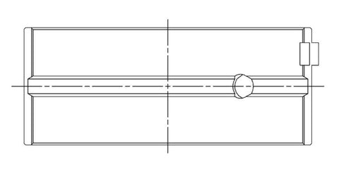 ACL Nissan L20/L24/L28 1998cc/2393cc/2753cc STD Size High Perf Main Bearing Set w/.001 Oil Clearance - 7M1172HX-STD