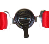 NRG 4PT 2in. Seat Belt Harness / Cam Lock - Red - SBH-4PCRD