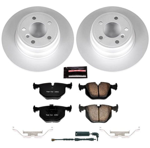 Power Stop 00-06 BMW X5 Rear Z23 Evolution Sport Coated Brake Kit - CRK5720