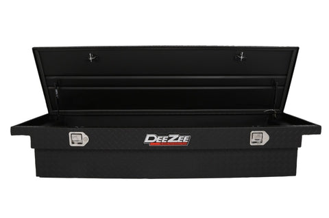 Deezee Universal Tool Box - Red Crossover - Single Lid Black BT (Low/Txt Blk) - DZ 8170LTB
