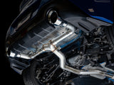AWE Subaru BRZ/ Toyota GR86/ Toyota 86 Track Edition Cat-Back Exhaust- Chrome Silver Tips - 3020-32279