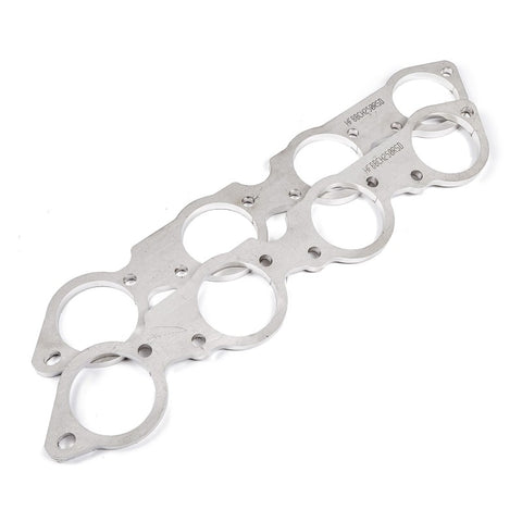 Stainless Works BBC Round Port 304SS Exhaust Flanges 2-3/8in Primaries (Raised Port Heads Only) - HFBBCH238RSD