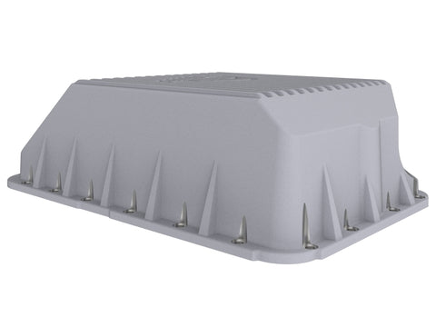 aFe Transmission Pan (Raw); Ford Diesel Trucks 03-10 V8-6.0/6.4L (td) - 46-70120-1