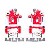 Power Stop 06-11 Acura CSX Rear Red Calipers w/Brackets - Pair - S3298